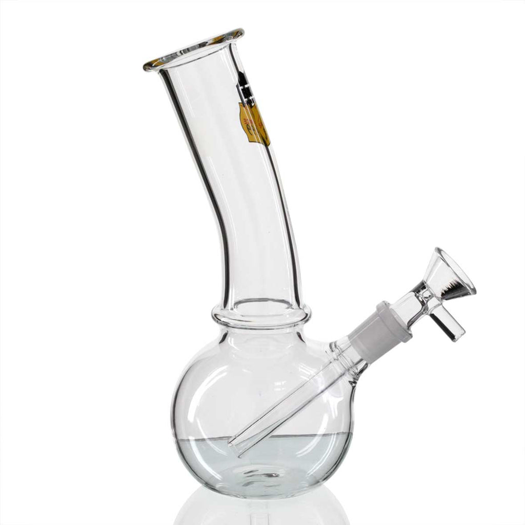 $9.99 Bubble 18cm Glass Bong - Clear side