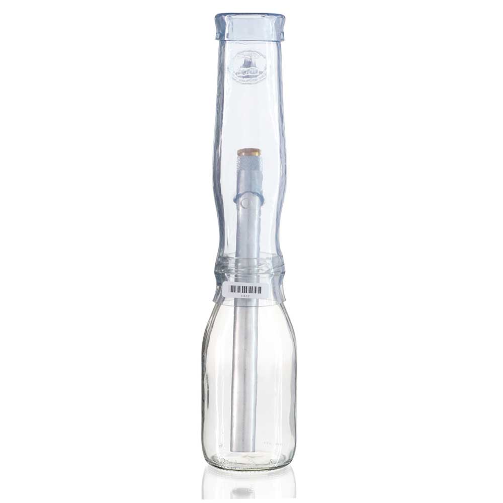 Agung - 32cm Springy Bong - clear back