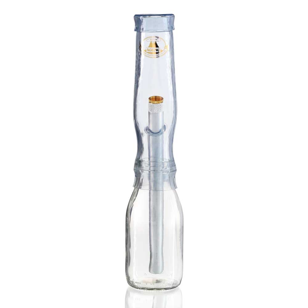 Agung - 32cm Springy Bong - clear front