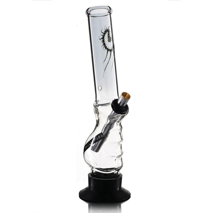 Large Gripper 33cm Glass Bong - Bong Chill Park Chrome Centipede side