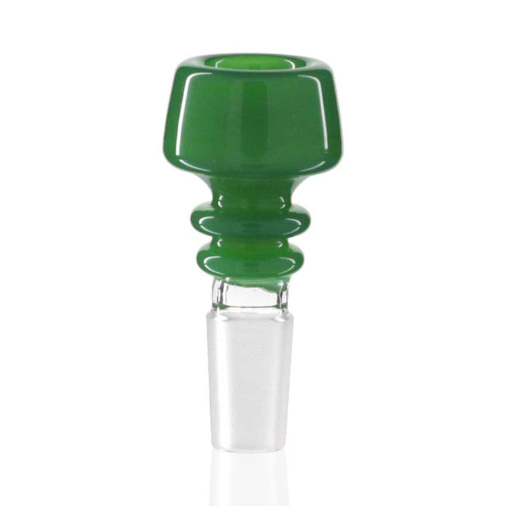 Lucky Goat - Glass Cone Piece (Bowl) 14mm Male - Green Slim