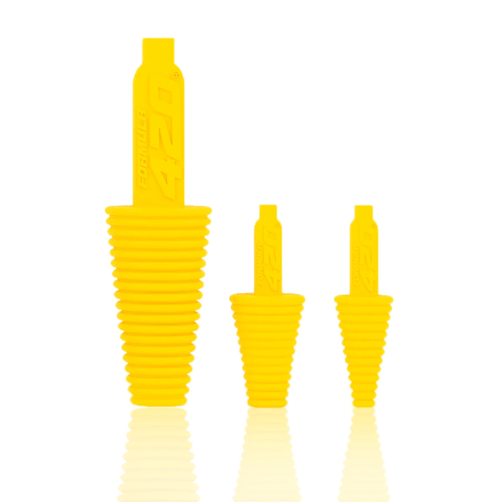 Formula 420 - Cleaning Plugs 3 Pack - Yellow