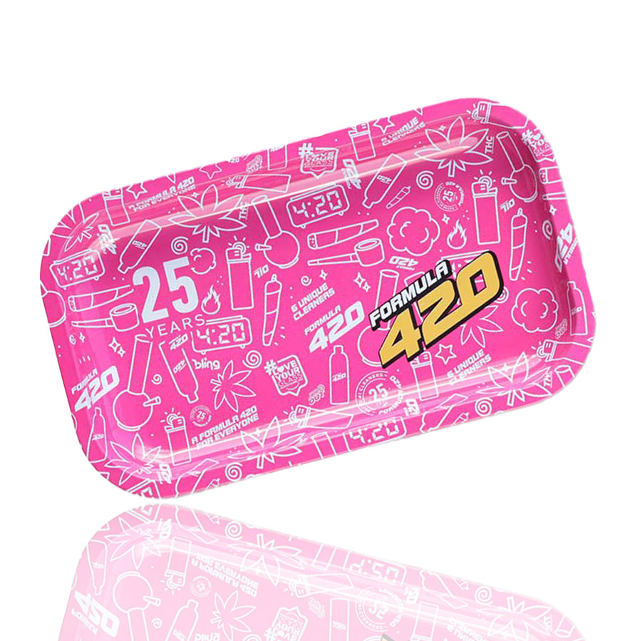 Formula 420 - Blunt Rolling Tray - Pink (25th Anniversary)