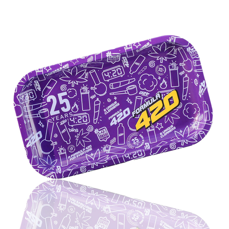 Formula 420 - Blunt Rolling Tray - Purple (25th Anniversary)