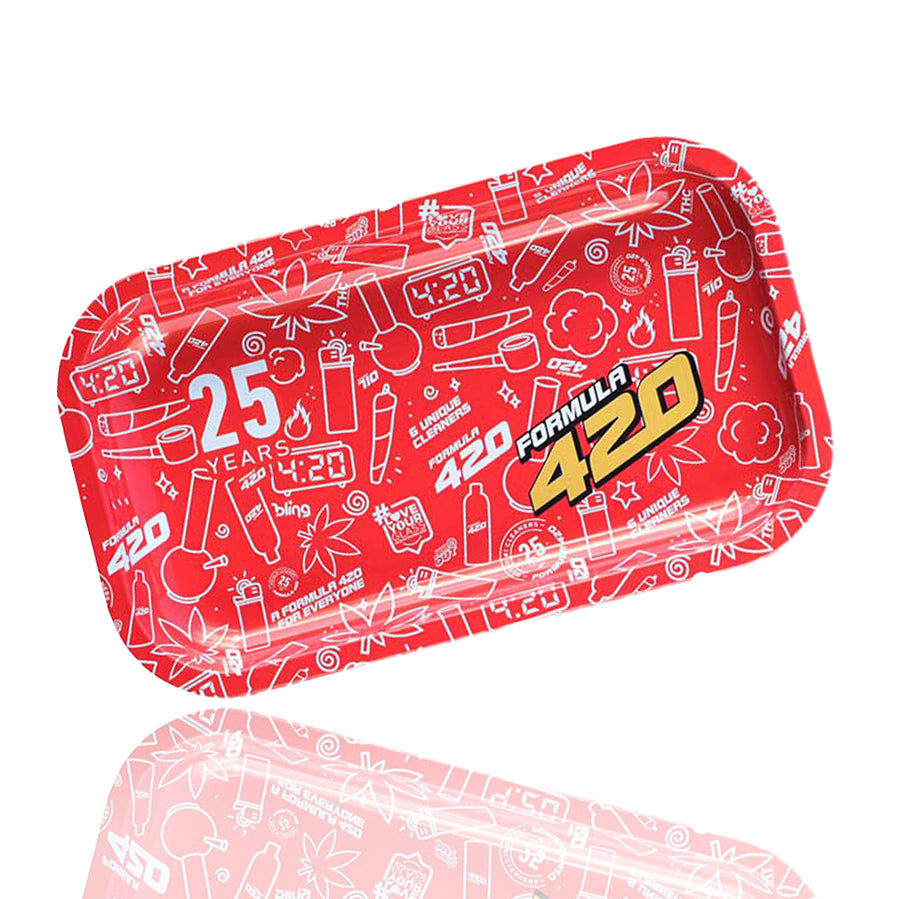 Formula 420 - Blunt Rolling Tray - Red (25th Anniversary)