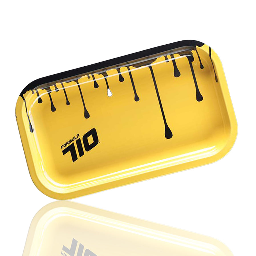 Formula 420 - Blunt Rolling Tray - Black/Yellow Drip