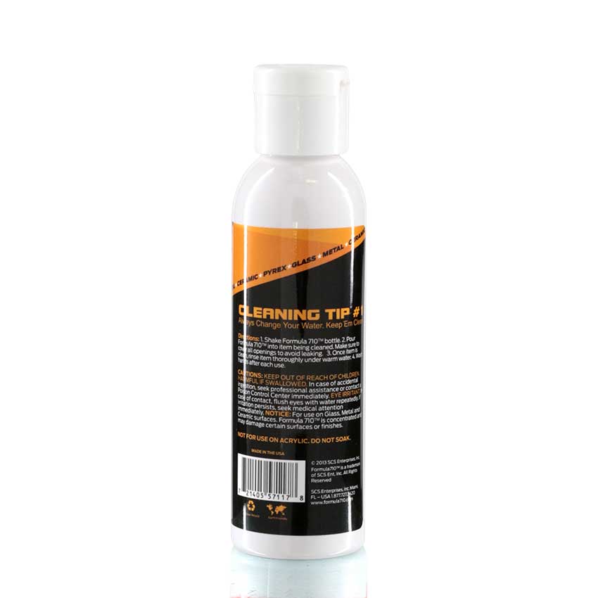 Formula 710 - Advanced Cleaner 118ml Travel Size back view