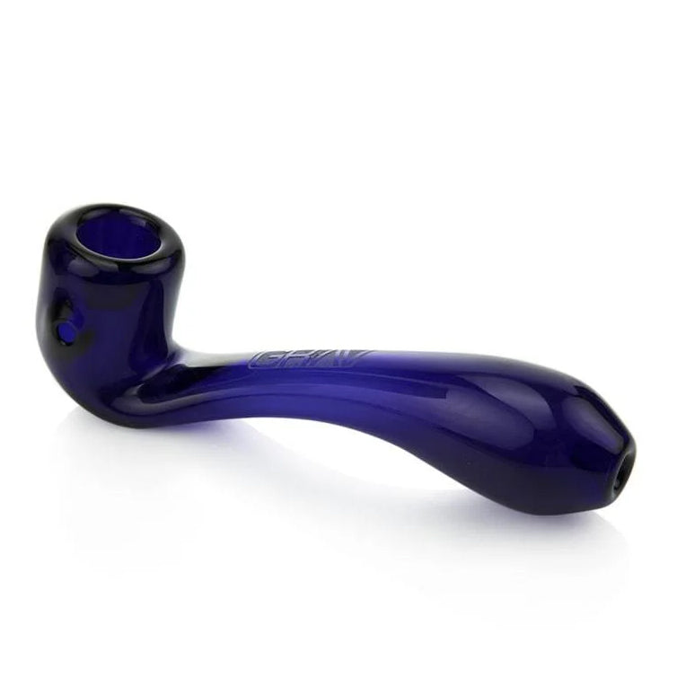 GRAV Classic Sherlock Glass Pipe - Black