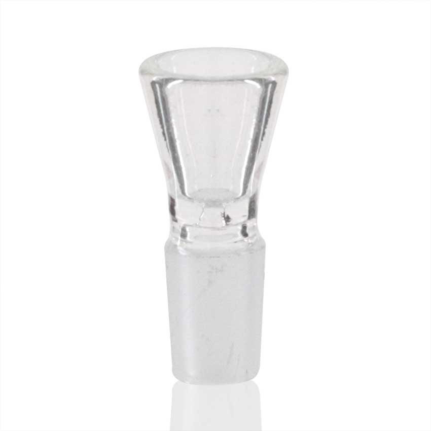 Glass Cone Piece (Bowl) 14mm Male - Clear