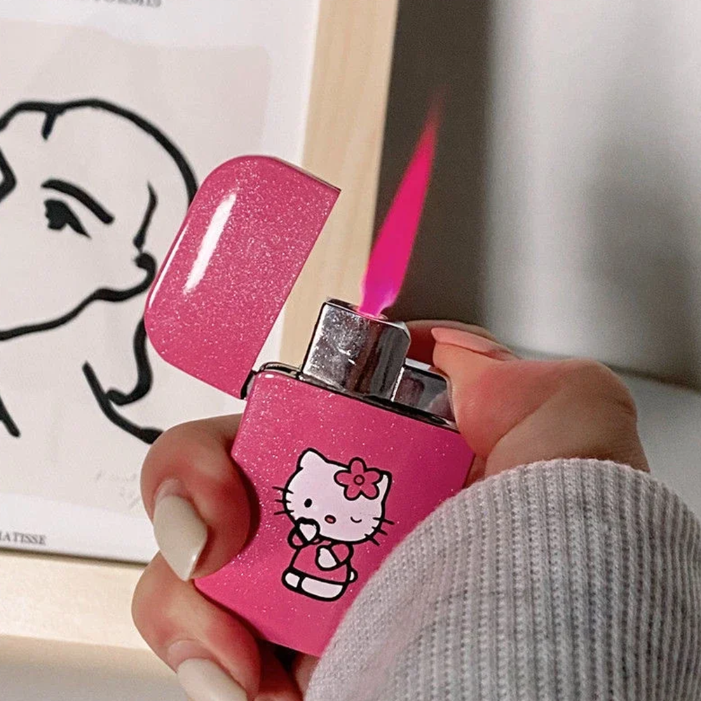 Hello Kitty - Jet Lighter - Pink hand