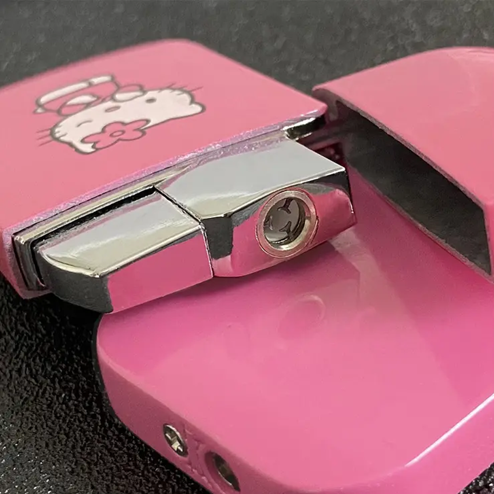 Hello Kitty - Jet Lighter - Pink open