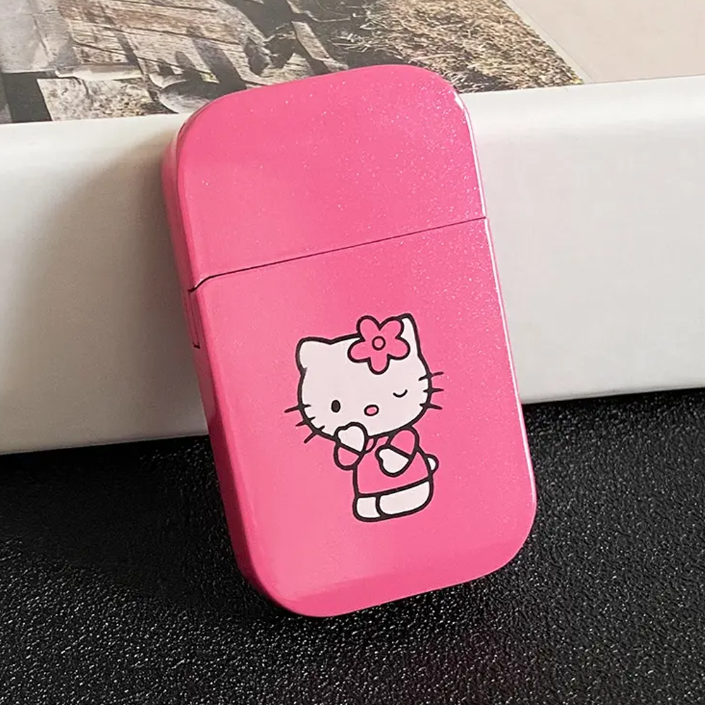 Hello Kitty - Jet Lighter - Pink standing
