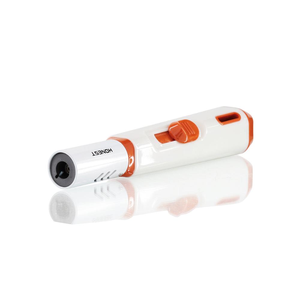 Honest - Torch Jet Lighter - white top view