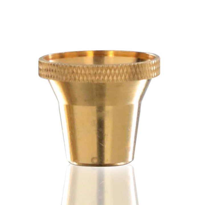 Bonza Brass Cone Piece - X-Large