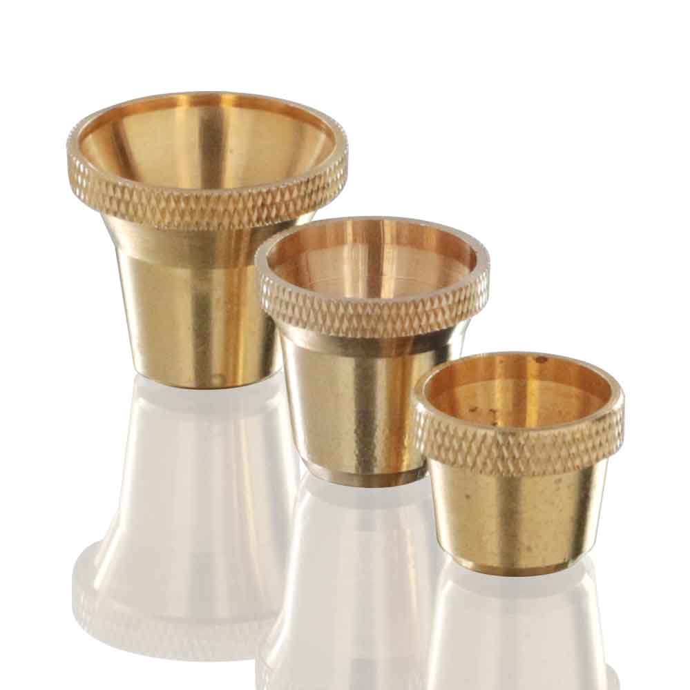 Bonza Brass Cone Piece - All sizes