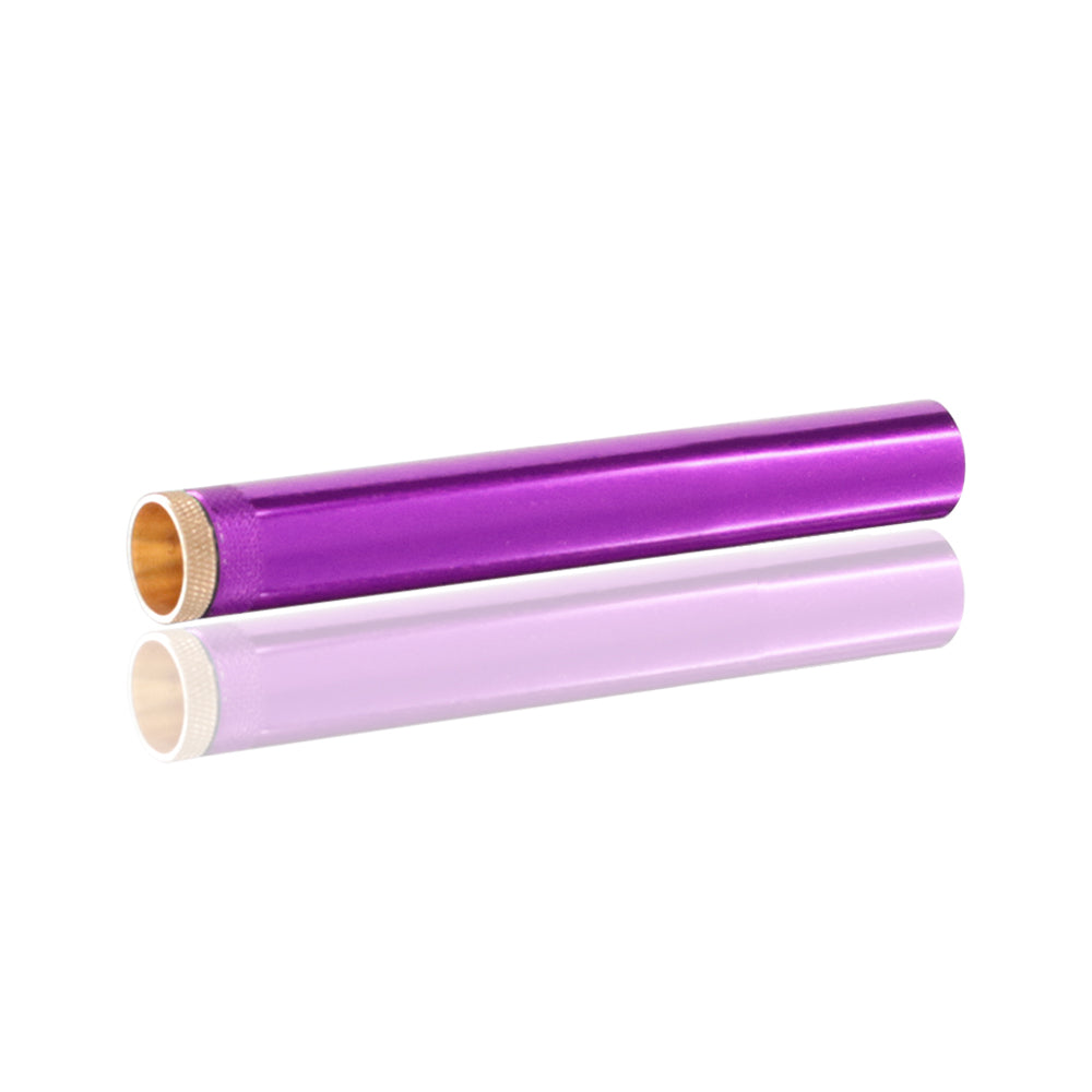 Classic Bong Metal Stem - Purple  10cm