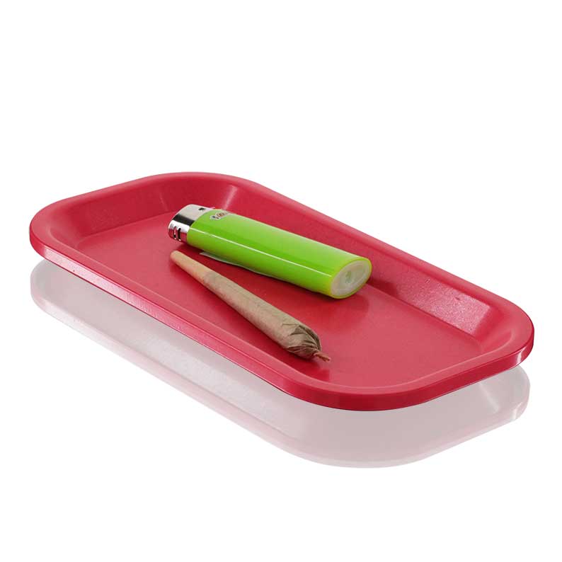 Biodegradable Blunt Rolling Tray - Red