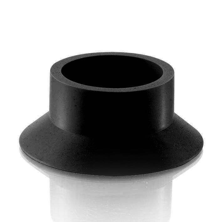 Glass Bong Rubber Stopper Large Base - Black