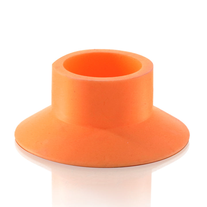 Glass Bong Rubber Stopper Medium Base - Orange