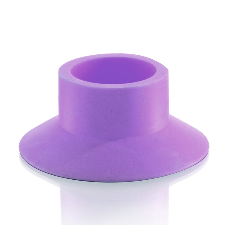 Glass Bong Rubber Stopper Medium Base - Purple