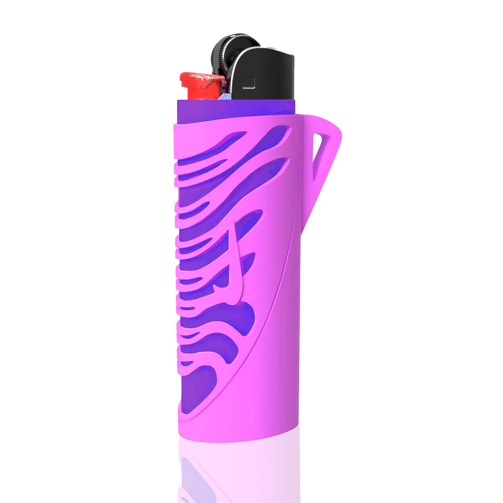 TN Silicon BIC Lighter Case - Pink alternitive