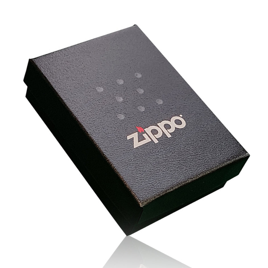 Zippo Lighter - Silver Flame box