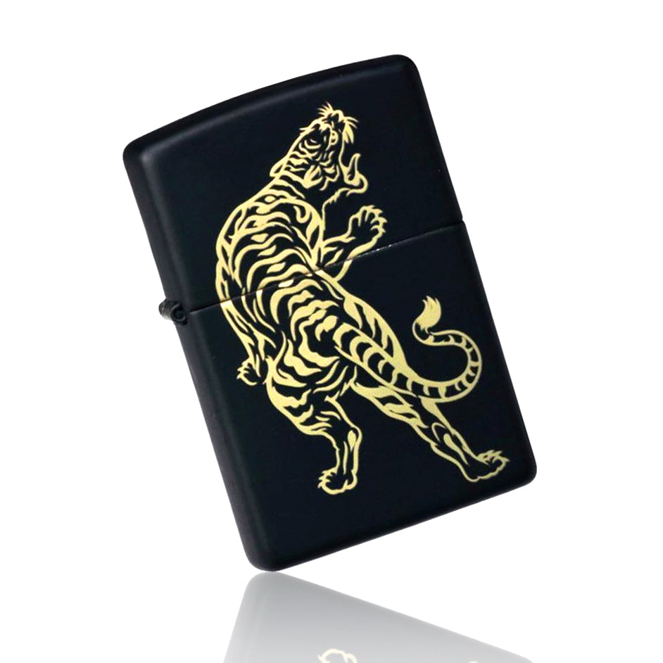 Zippo Lighter - Black Tiger