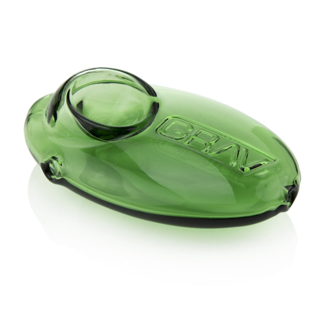 GRAV Pebble Glass Pipe - Green