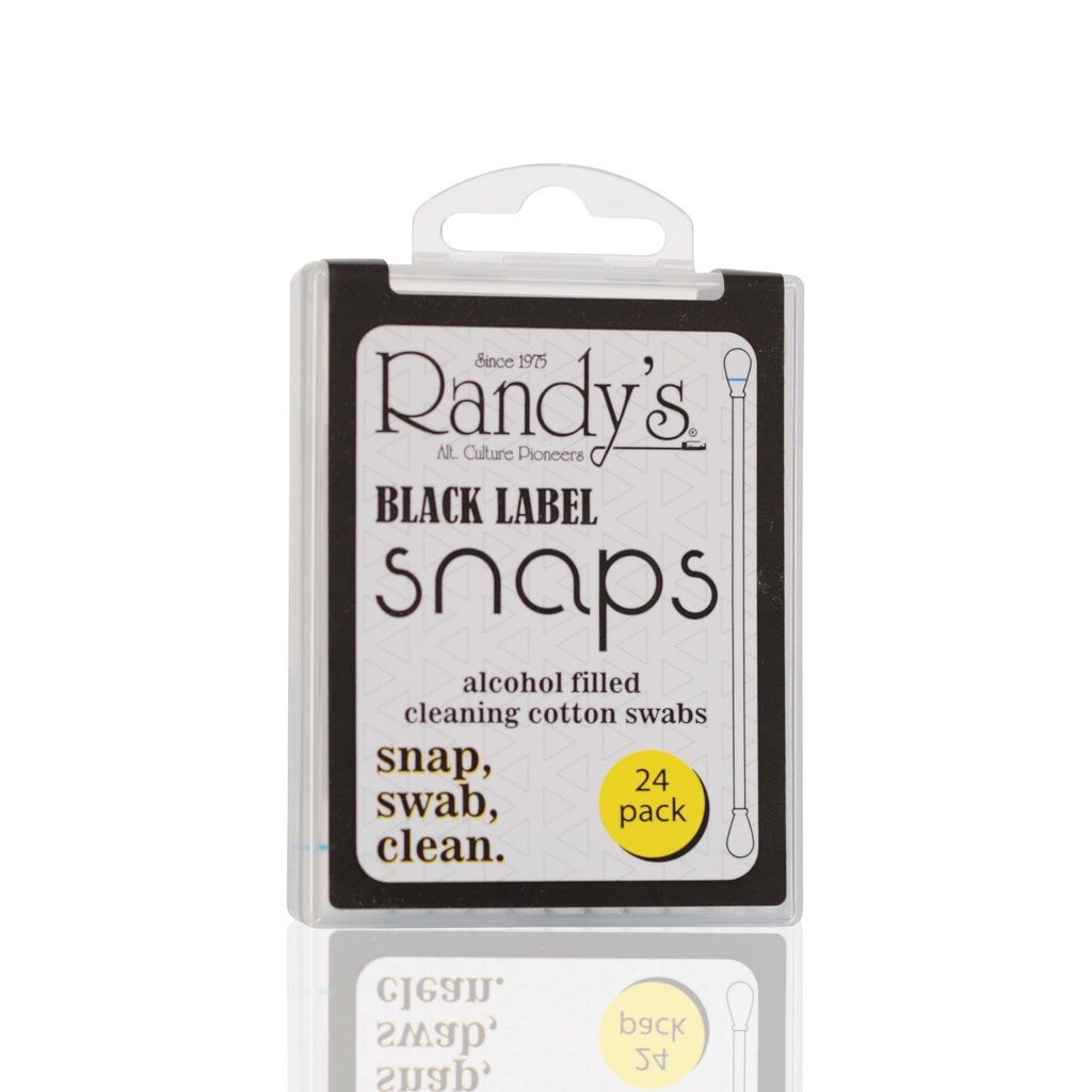 Randy's - Black Label Snaps - Alcohol Filled Swabs