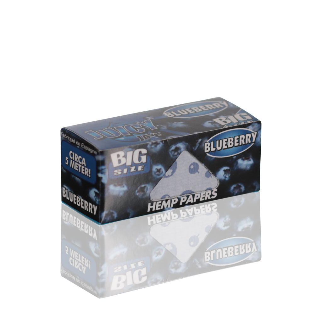 Juicy Jay's - Mix N Roll Paper 5 Meter Hemp Paper Blueberry