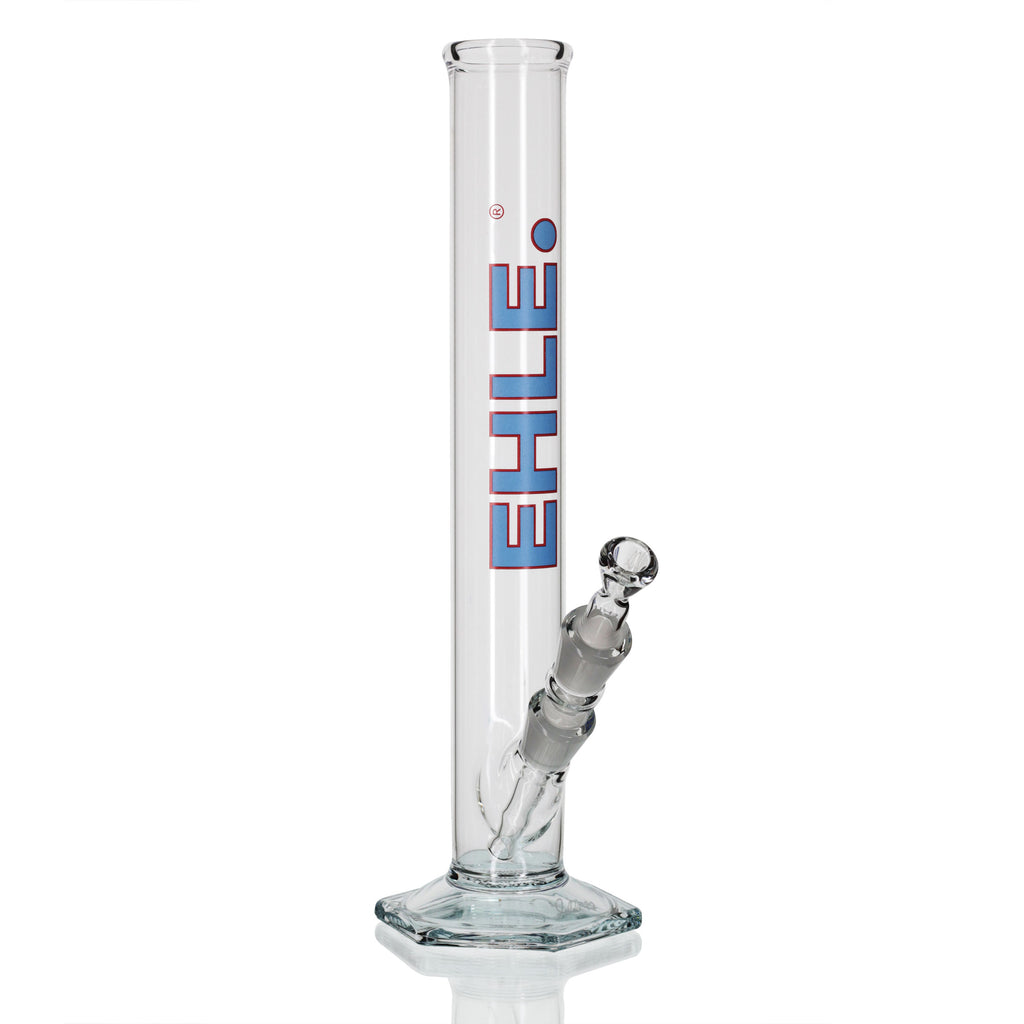 EHLE - Tall Straight Tube 31cm Glass Bong