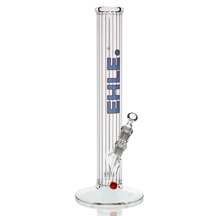 EHLE - Tall Straight Tube 31cm Glass Bong